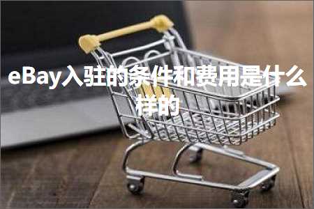 璺ㄥ鐢靛晢鐭ヨ瘑:eBay鍏ラ┗鐨勬潯浠跺拰璐圭敤鏄粈涔堟牱鐨? width=