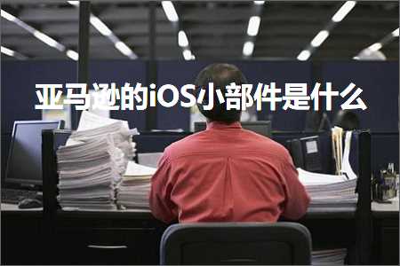 跨境电商知识:亚马逊的iOS小部件是什么